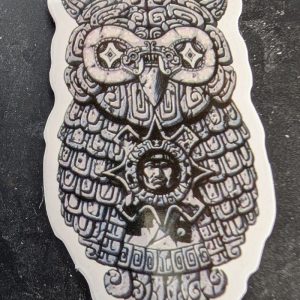 Owl with Geometric Pattern