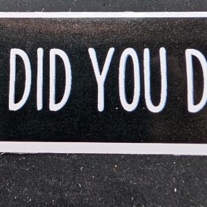 But Did You Die